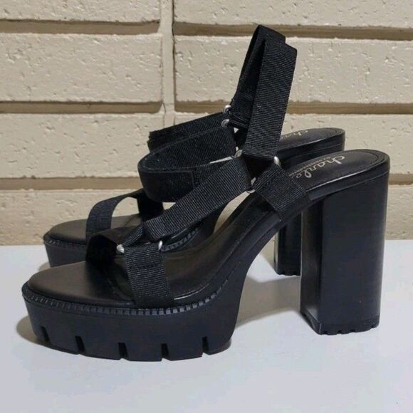 NIB Charles By Charles David Vast Chunky Platform Heels, Size 7.5M Grunge - Picture 1 of 16